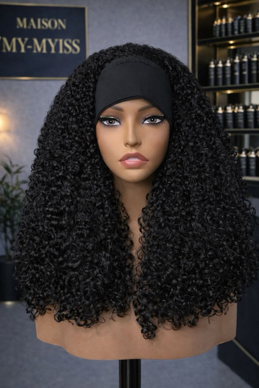 Wig curly Headband